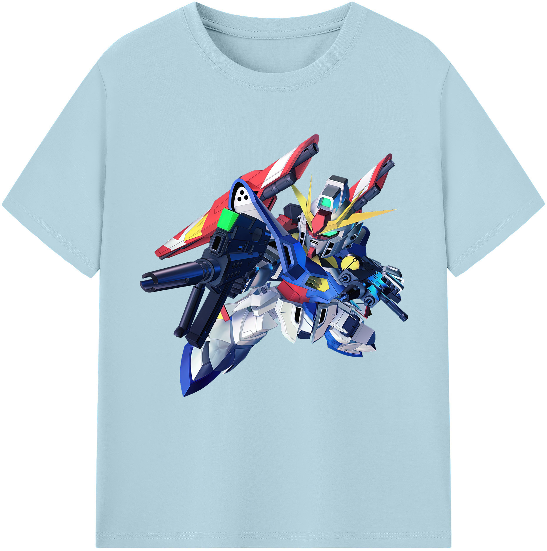 （画像用） 機動戦士ガンダム Mobile Suit Gundam 綿100％半袖Tシャツ（フロントプリント）